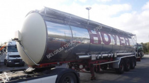 Van Hool 32500 litre chemie 3 comp semi-trailer used chemical tanker
