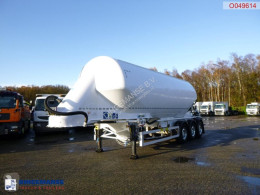 Feldbinder Powder tank alu 36 m3 / 1 comp semi-trailer used tanker