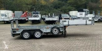 Félpótkocsi minisattel tieflader 5600 kg használt gépszállító