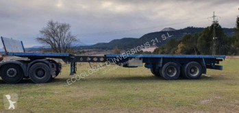 Trayl-ona **EXTENSIBLE** semi-trailer used flatbed