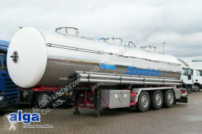 Magyar food tanker semi-trailer SR 34, isoliert, Lebensmittel, 3 Kammern, 32m³
