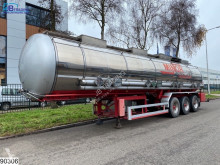 LAG tanker semi-trailer Chemie 31803 liter, Steel suspension, 4 Compartments