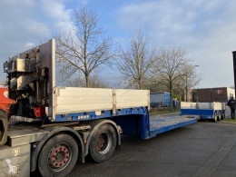 Meusburger heavy equipment transport semi-trailer - REMOTE STEERING - BED 5,60 + 4,00 METER