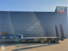 Faymonville 3 essieux avec suiveur semi-trailer used heavy equipment transport