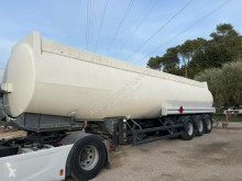 Merceron oil/fuel tanker semi-trailer Gazoile 39544L