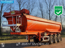 MOL KS85 30m3 Hardox Stahl-Mulde Verdeck Liftachse semi-trailer used tipper
