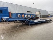 Heavy equipment transport semi-trailer CMJ lowloader / truck transporter ~ porte char ~ LKW tieflader ~ gondola / winch ~ treuille ~ winde - BE trailer
