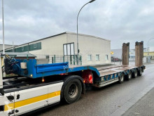 Kaiser heavy equipment transport semi-trailer 72 t Hydrl Rampen Seilwinde 4 Achsen Lenkachse