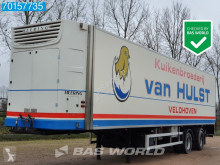 Semi remorque Groenewegen Poultry / Chick / Birds Lift+Lenkachse Ladebordwand bétaillère volailles occasion