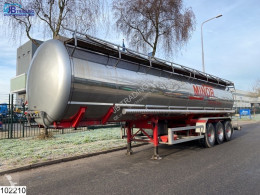 Semirimorchio cisterna Klaeser Chemie 30000 Liter, Steel suspension