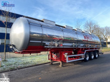 LAG tanker semi-trailer Chemie 31730 Liter, Steel suspension, 5 Compartments