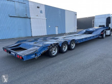 Heavy equipment transport semi-trailer CMJ lowloader - truck transporter ~ porte char ~ LKW tieflader ~ gondola / winch ~ treuille ~ winde - BE trailer