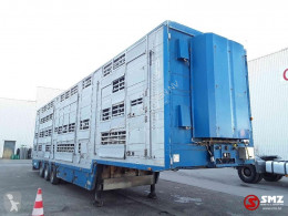 Semirremolque Pezzaioli Oplegger SBA 31U 3Stock remolque ganadero para ganado bovino usado
