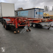Semi remorque porte containers Van Hool container chassis 20