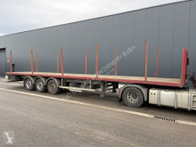 BTK flatbed semi-trailer Lift-axle / steering-axle - SAF - 13m60 - STIEPEN - DISC BRAKES - no rost