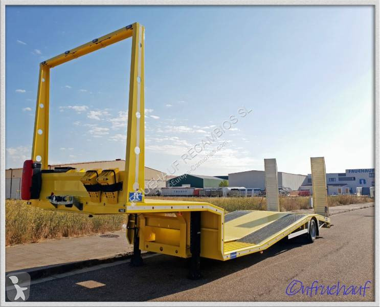 Semitrailer N Fruehauf Góndola portamaquinas y...