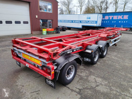 Van Hool A3C002 - StuurasAs - 2x 20FT Frames - All Connections - 03/2022 APK (O826) semi-trailer used container
