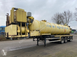 Floor FLO-17-28 VACUUM TRAILER / SIEMENS PUMP semi-trailer used tanker