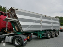 Lück tipper semi-trailer 50 m3 Stahlmulde- Stahlchassis- Lift- ALU- Türen