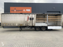 Schmitz Cargobull tautliner semi-trailer alu. zijborden, BPW+trommelremmen, gegalvaniseerd, Huckepack (P400), Code-XL