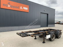 Krone container semi-trailer 20FT ADR-Chassis, empty weight: 3.250kg, BPW+drum, 75% tires