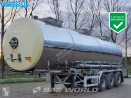 Naczepa cysterna do przewozu produktów żywnościowych Magyar SR3MEB 26m3 Iso+Tank-Heating Pump 24v Hydaulik NL-Trailer