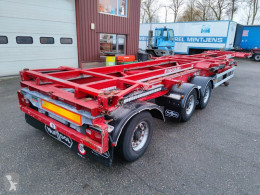 Van Hool A3C002 - StuurasAs - 2x 20FT Frames - All Connections - 02/2022 APK (O822) semi-trailer used container