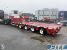 ES-GE heavy equipment transport semi-trailer 2x 4ass semi dieplader, 5mtr uitschuifbaar