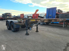 Semi remorque Van Hool S-223 Container chassis 20ft. Steel Suspension porte containers occasion