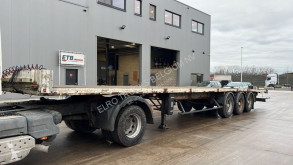 Fruehauf flatbed semi-trailer - (FREINS TAMBOUR / DRUM BRAKES)