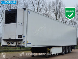 Krone mono temperature refrigerated semi-trailer Carrier Vector 1950 MT Bi-MultiTemp Doppelstock Blumenbreit Liftachse