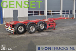 Broshuis 3 UCC-39/45 EU + GENSET | 2x20-30-40-45ft HC * 2x LIFT AXLE * DISC BRAKES semi-trailer used container