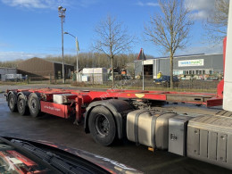 Semi remorque porte containers Broshuis 3UCC-39/45 - 3 AS - MULTICHASSIS - DISC BRAKES - LIFT AXLE
