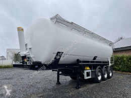 Feldbinder powder tanker semi-trailer KIP 45.3, Alufelgen, Miete mögl., 2x vorh.