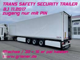 Semirremolque furgón Schmitz Cargobull SKO SKO 24/ LIFT / TRANS SAFETY SECURITY TRAILER/PIN