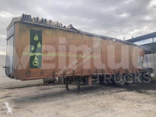 Leciñena A-13500-LN-N-S semi-trailer damaged tautliner