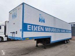 Desot heavy equipment transport semi-trailer Gesloten Semi Dieplader - hardhoutenvloer - Volledig chassis - 3 stuks (O829)