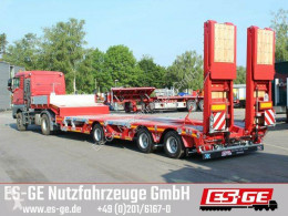 Faymonville Multimax Satteltieflader, Radmulden semi-trailer used heavy equipment transport
