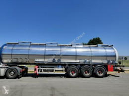LAG tanker semi-trailer Tankauflieger mit 4 Kammern 36000 Liter