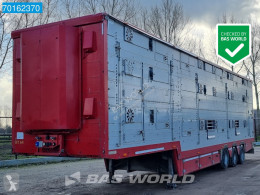 Полуремарке камион за превоз на едър рогат добитък Pezzaioli 3 + 3 decks Remote Control