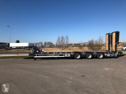 Ozgul heavy equipment transport semi-trailer LW3 with hydraulic foldable ramps EU specs