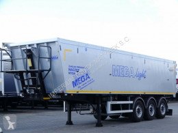 Mega tipper semi-trailer TIPEPR 43 M3/ ALUMINIUM MULD/ 6100 KG/FLAP-DOORS