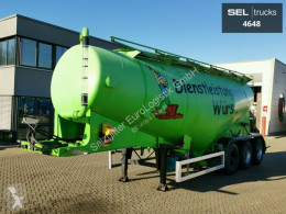 Güven tanker semi-trailer GMS / Fäkalienentsorgung / 28m3 /Lenk / Gülle