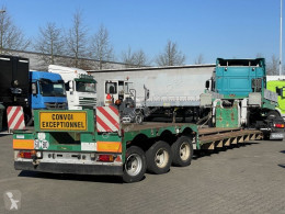 Faymonville heavy equipment transport semi-trailer AFNEEMBARE NEK / 3x BPW STUUR-ASSEN / DIEPBED