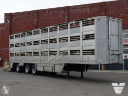 Náves príves na prepravu zvierat príves na prepravu hovädzieho dobytku Jumbo Berdex 3 deck - Loadlift - Ventilation - Steering axle