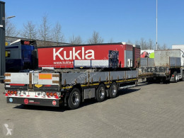 Broshuis heavy equipment transport semi-trailer SEMI DIEPLADER 660CM UITSCHUIFBAAR / STUUR-AS / APK