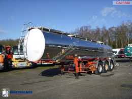 Semirimorchio BSLT Food tank inox 21 m3 / 1 comp + pump cisterna trasporto alimenti usato