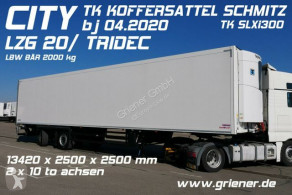 Sættevogn Schmitz Cargobull SKO 20/LZG CITY / TRIDEC / LBW / SLXi 300 / TOP køleskab brugt