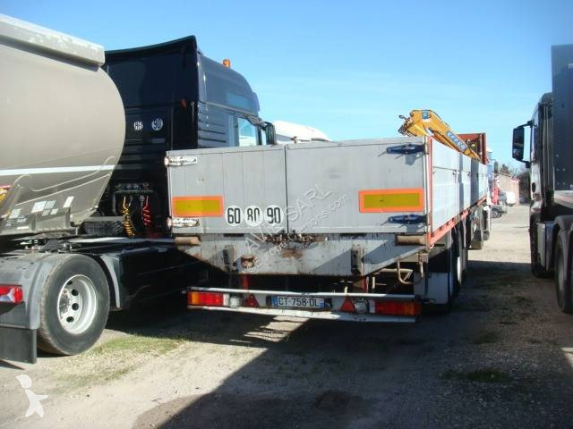 Semitrailer Samro PLATEAU GRUE 38T 15T/M