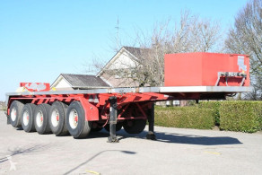 Lück SPR75/5 5 achse BALLAST TRAILER 3x STEERAXLE!! semi-trailer used flatbed